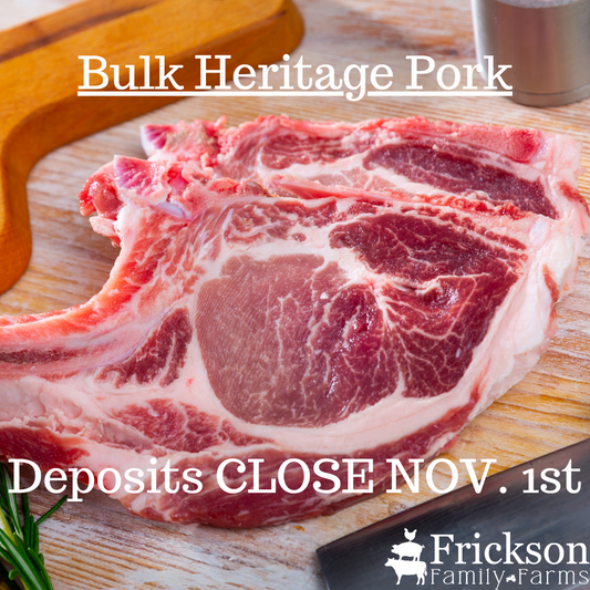 1/2 Heritage Hog DEPOSIT
